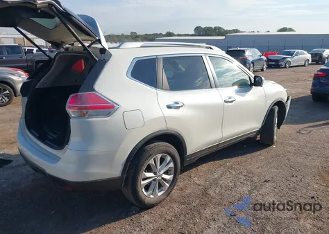 2016 Nissan Rogue Sv from USA, damaged, VIN KNMAT2MT7GP593403